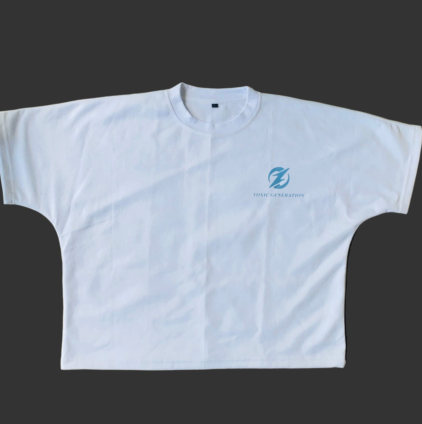 crop logo shirt